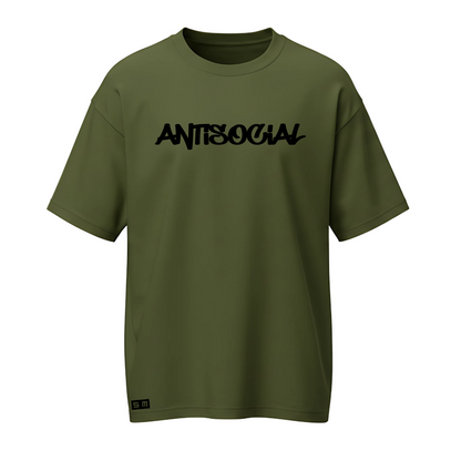 Antisocial Oversized Tee - Various Colours